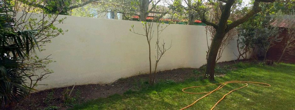 mur de jardin